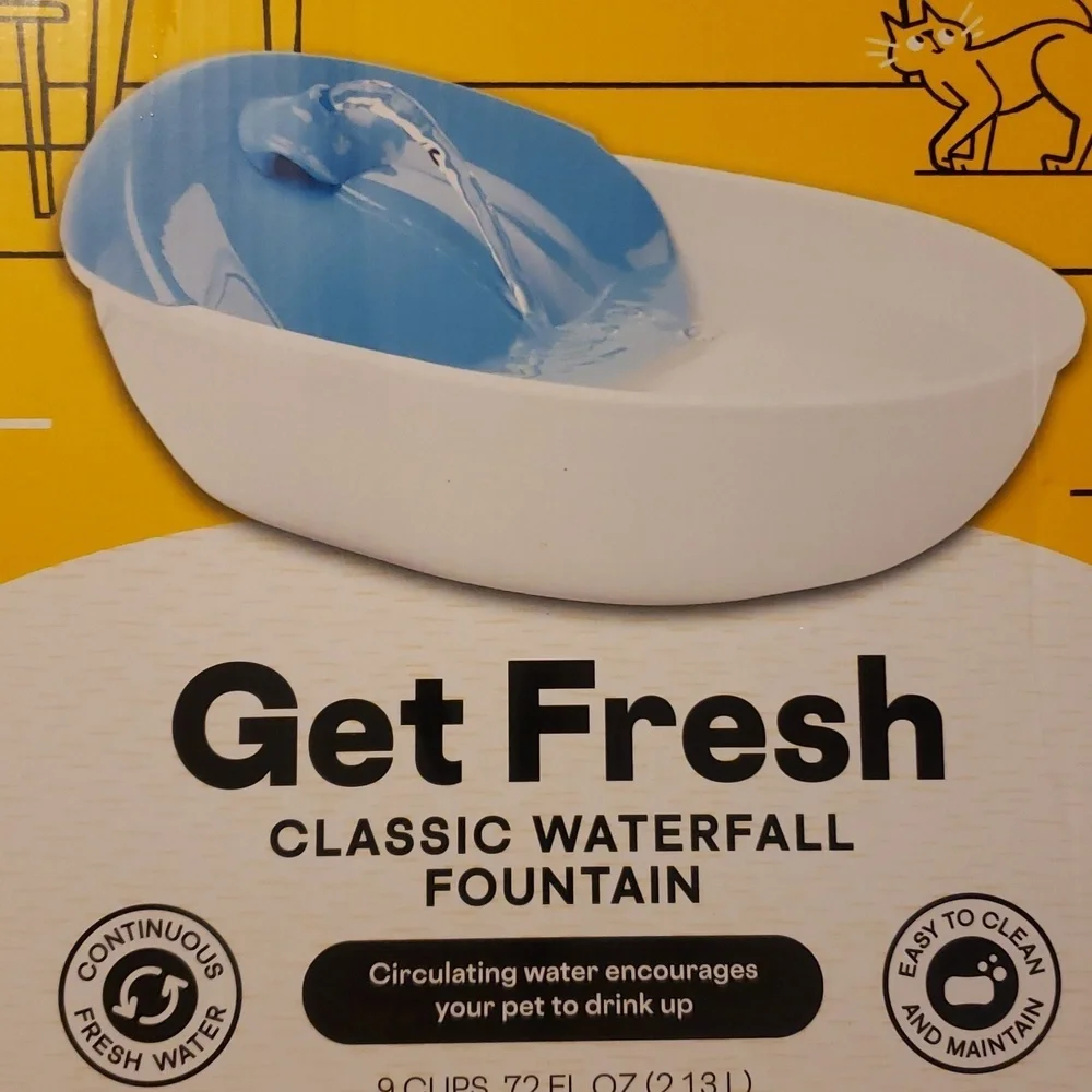 🐈‍⬛BUY 2 GET 1 FREE EveryYay Get Fresh Waterfall Classic Pet Fountain